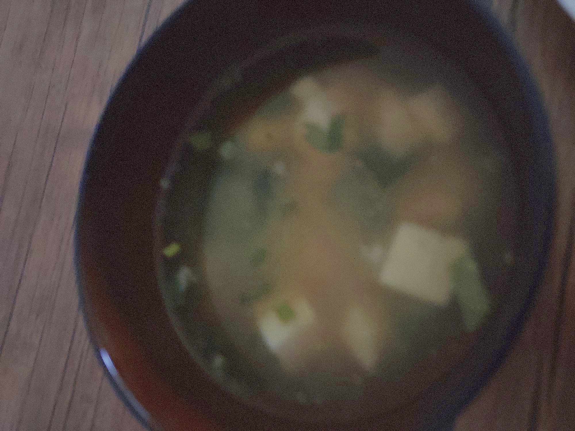 豆腐とかぶの味噌汁