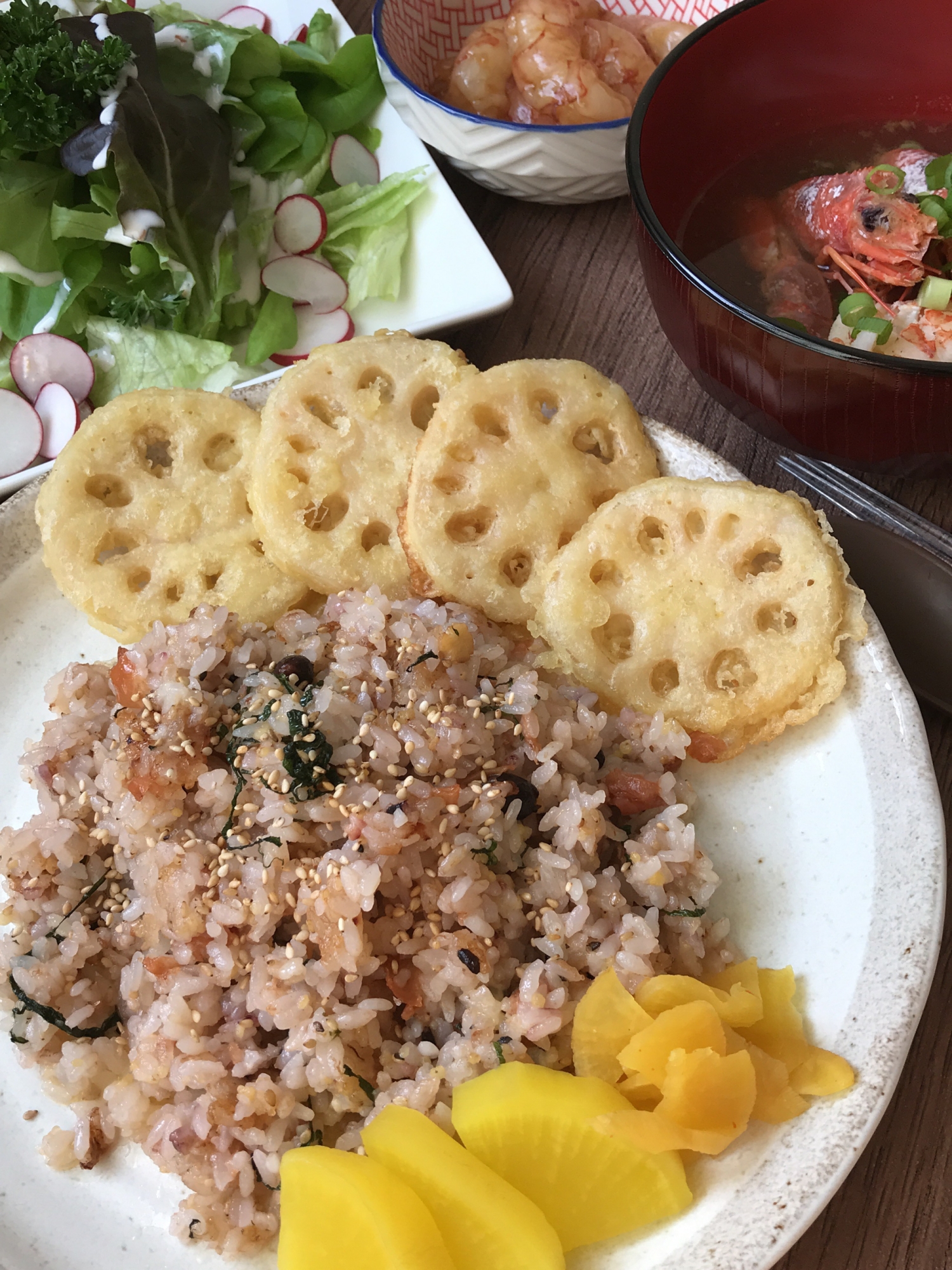 激うま♡梅マヨチャーハン