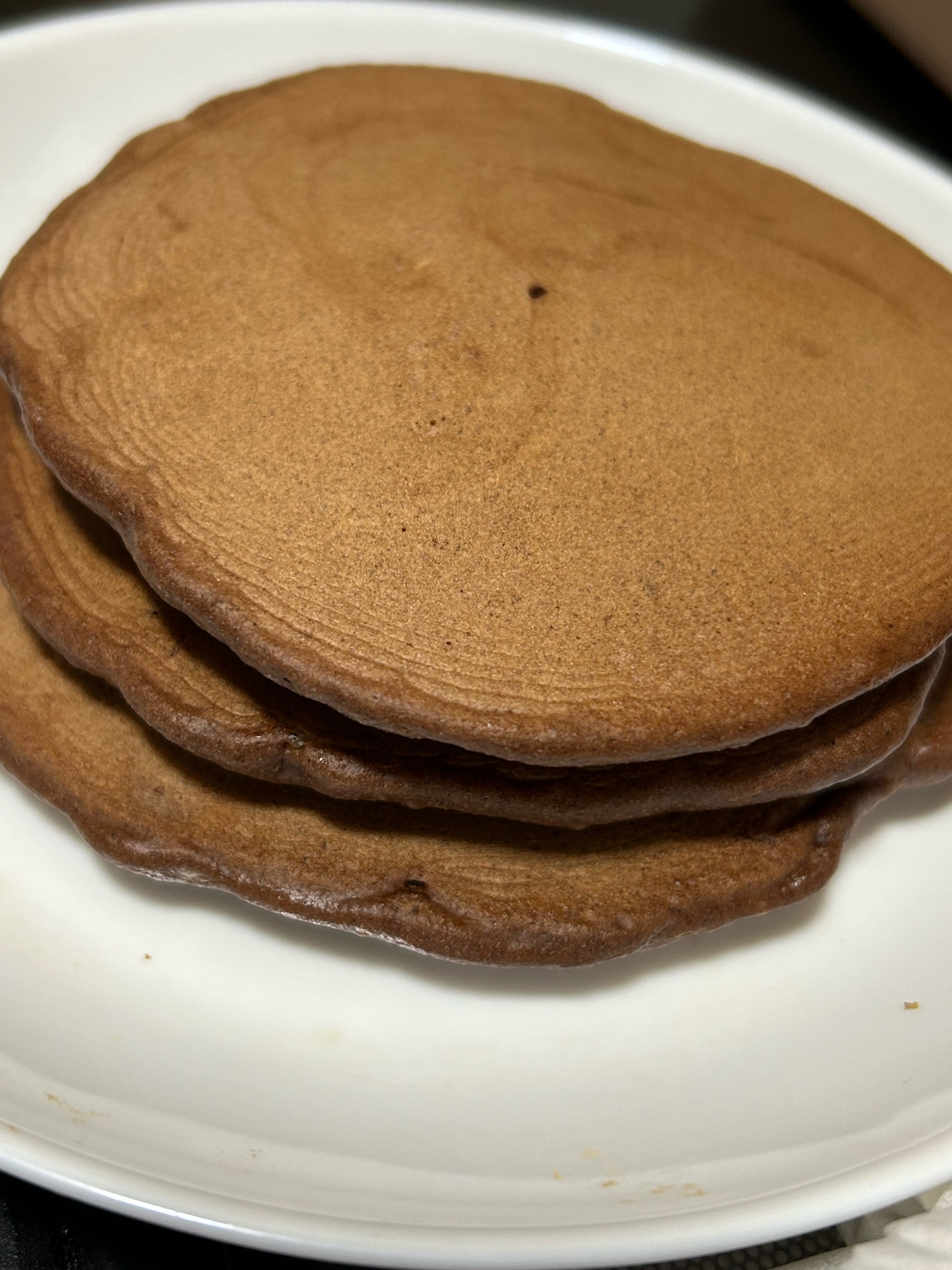 豆乳チョコパンケーキ