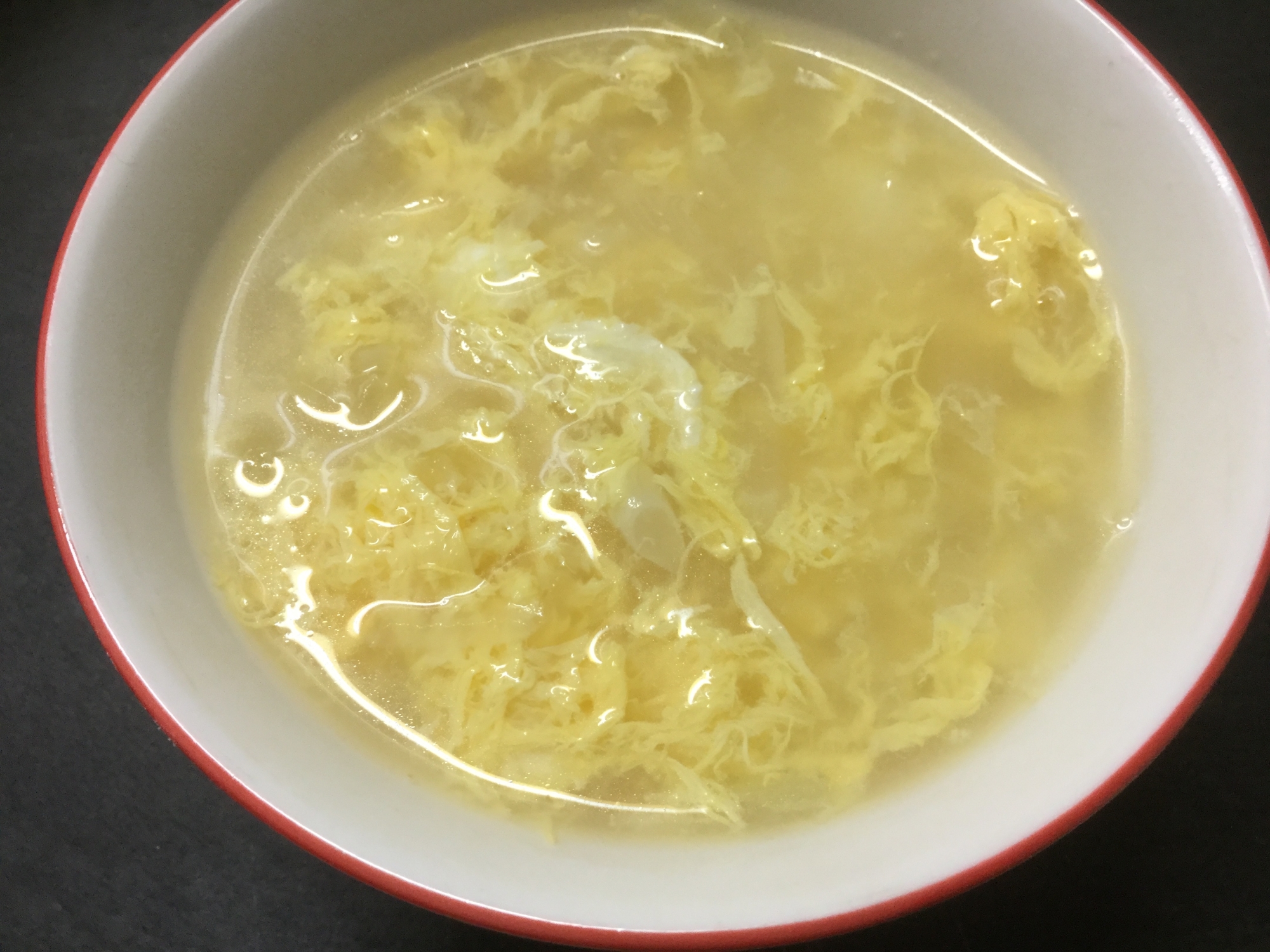 大根のふわふわ卵スープ