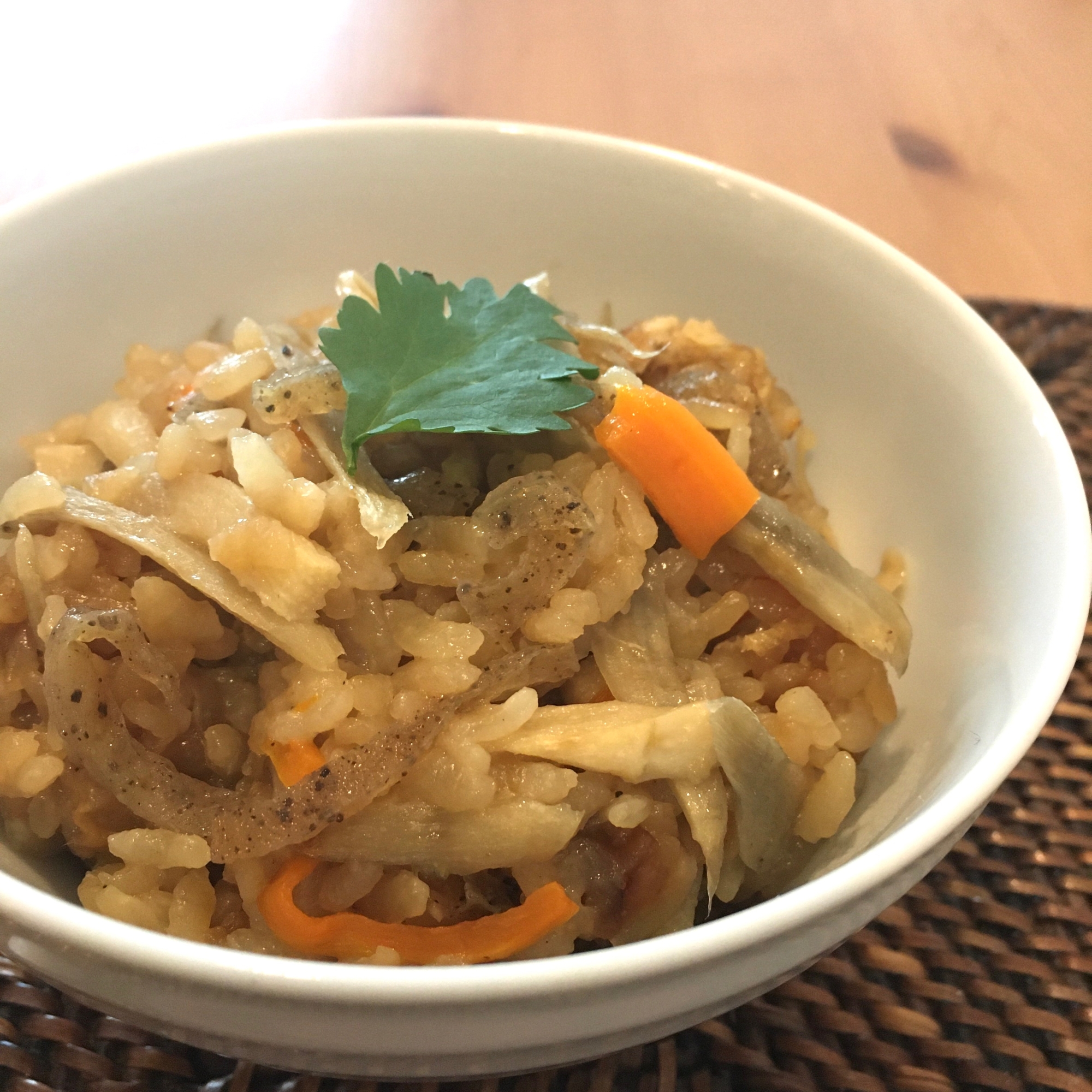 冬 鶏の炊き込みご飯 レシピ 作り方 By Ymeij 楽天レシピ