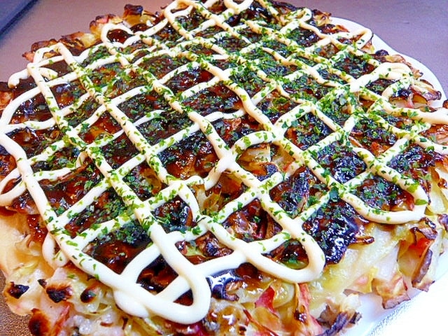 お好み焼き粉 販売済み フライパン