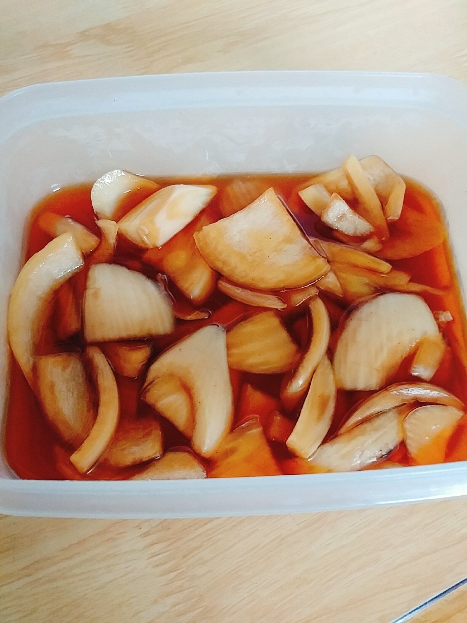 玉葱のチャンアチ(韓国風漬物)