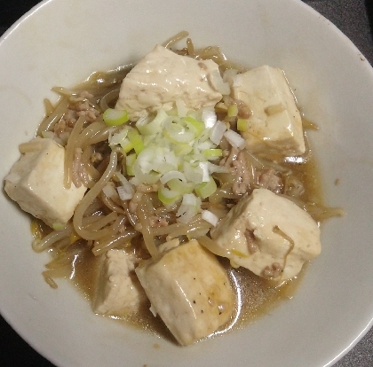 こんにちは〜手作り田舎豆腐が手に入ったので作ってみました。ご飯に合いますね(*^^*)レシピありがとうございました。