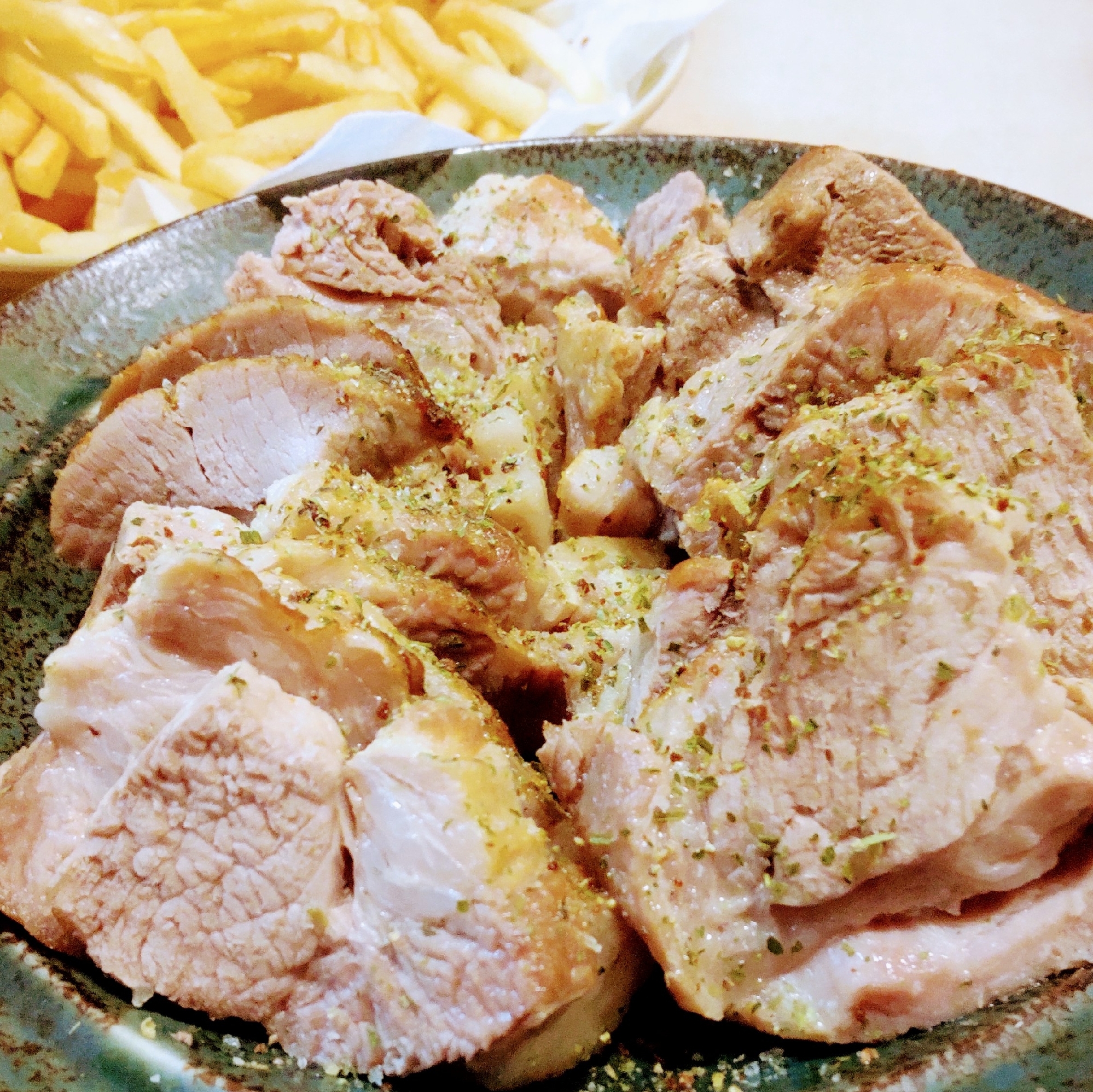 ポリ袋とお湯で柔らか ローストポーク