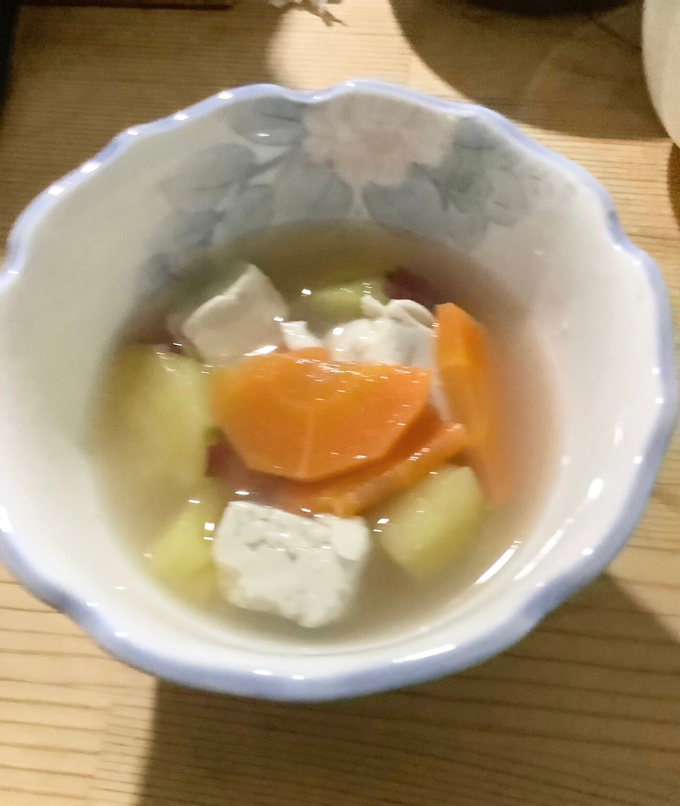 豆腐人参さつまいもの煮物♪