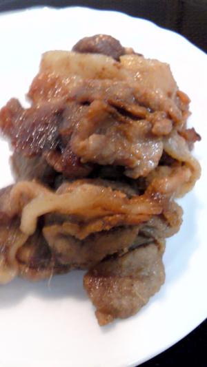 生姜焼き風自家製焼き肉のタレ