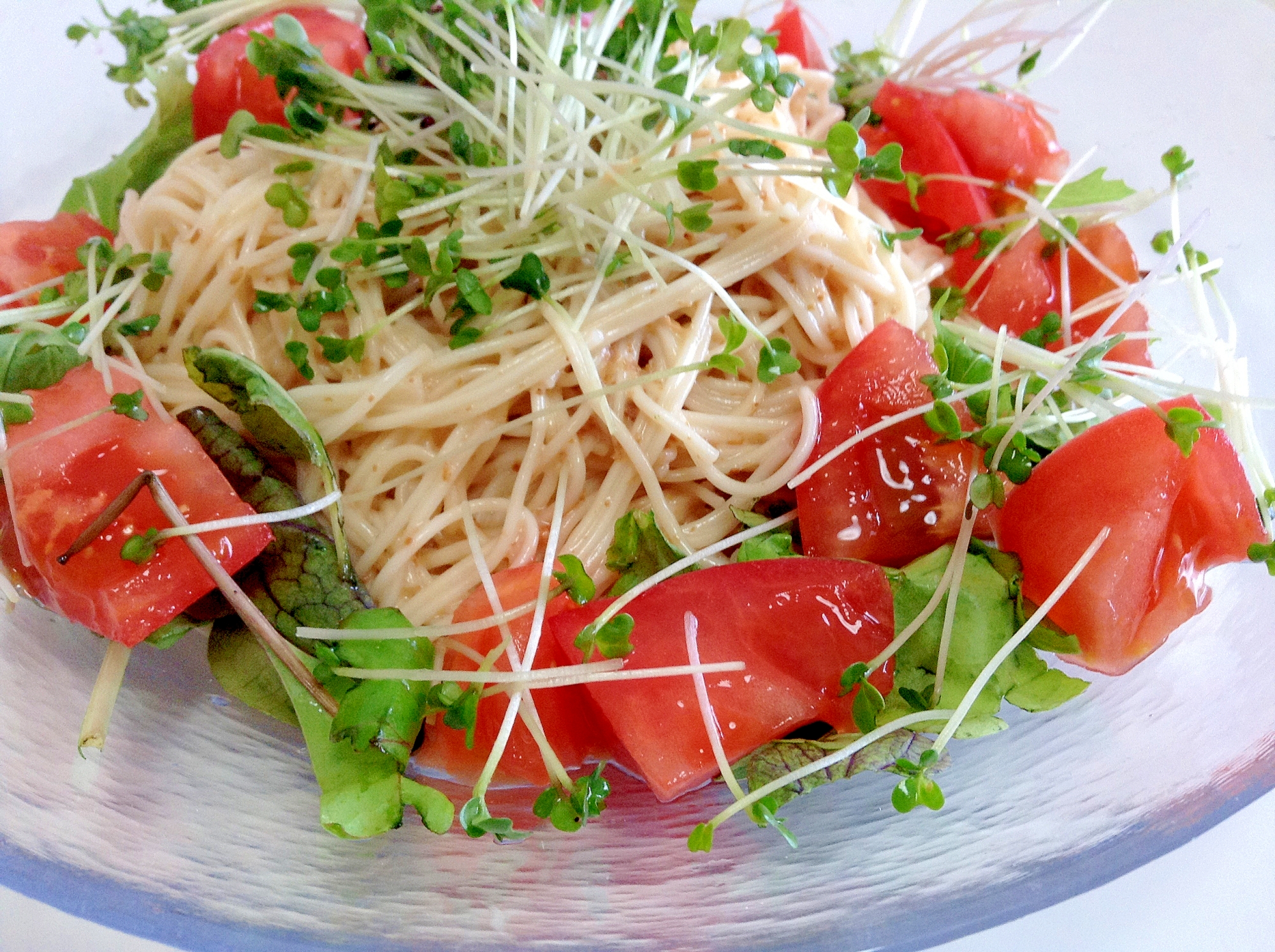 夏にぴったり♡ごまだれ素麺♡