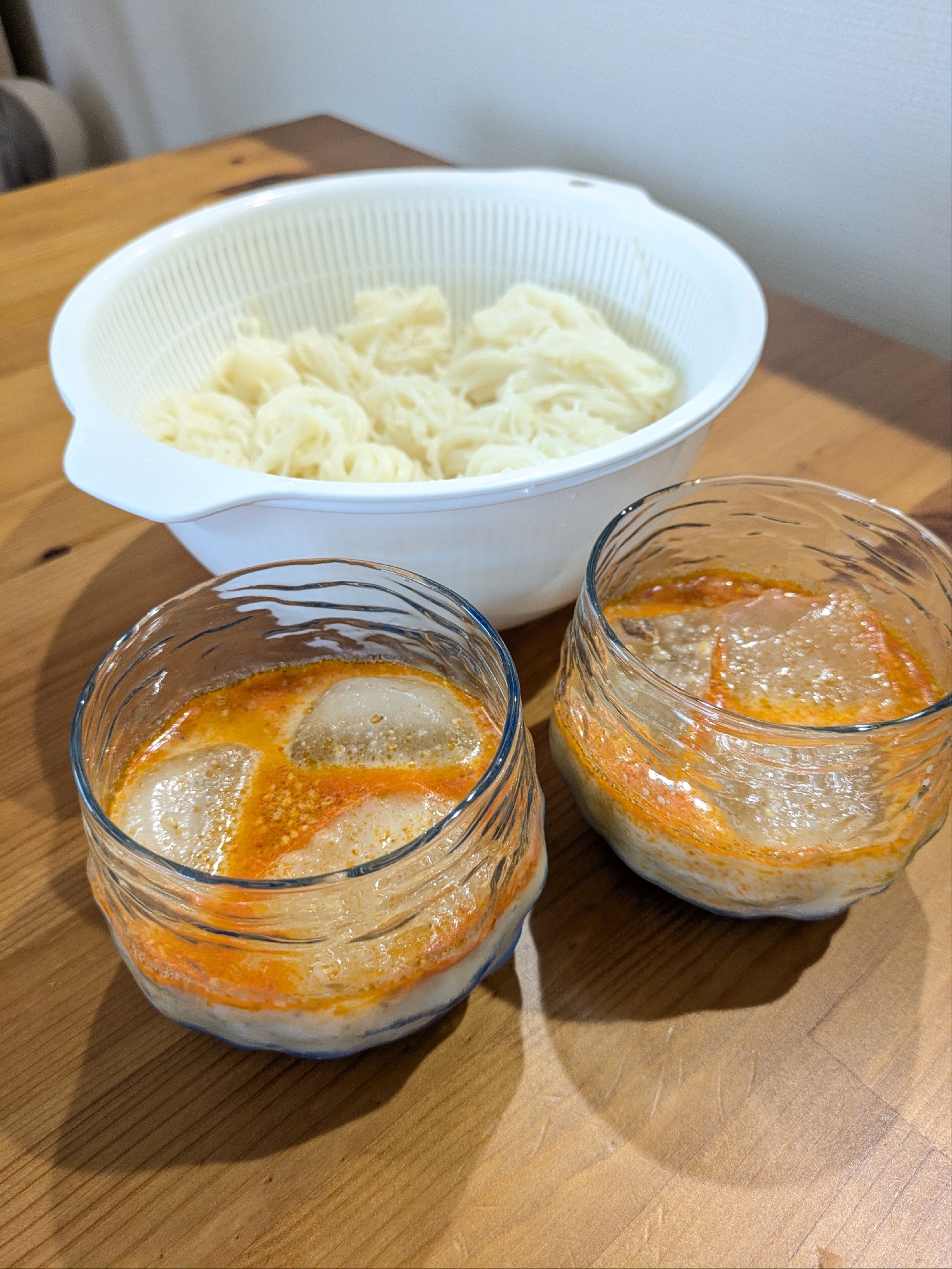 絶品！ごま豆乳坦々そうめん