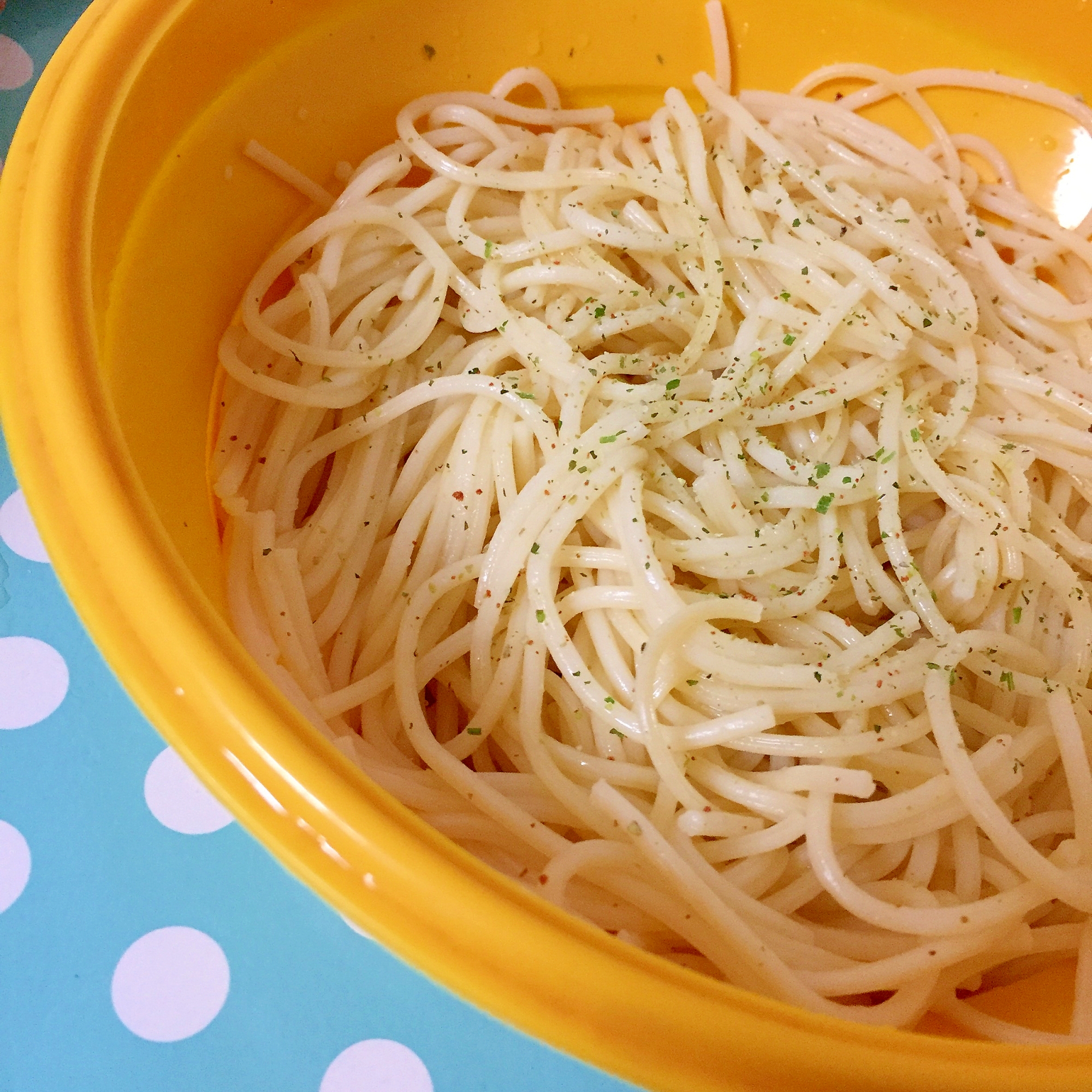 チーズとマジックソルトのスパゲティ☆