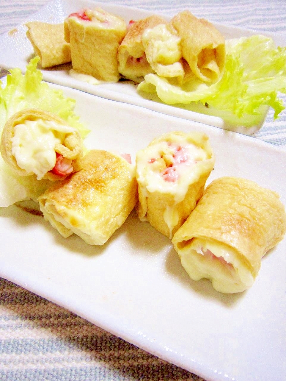 油揚げとカニカマチーズのくるくる レシピ 作り方 By yamat 楽天レシピ