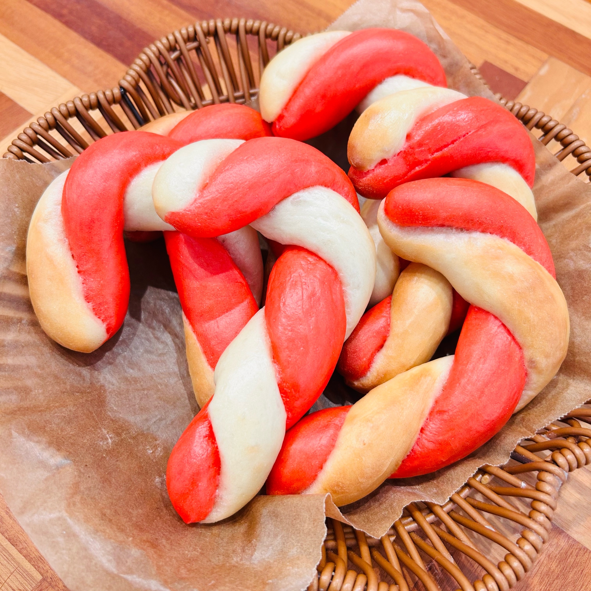 キャンディーケーンベーグル