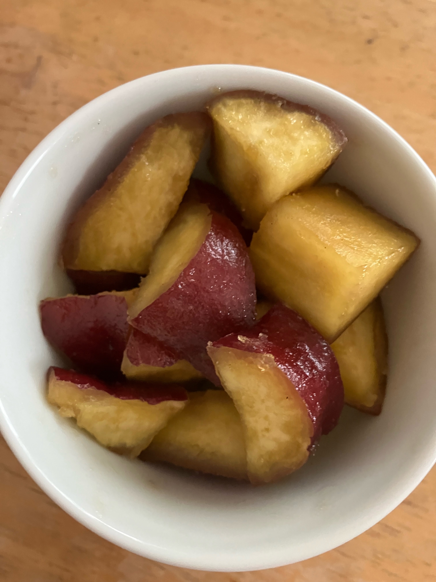 レンジで簡単 さつまいもの甘煮