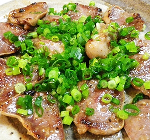 豚タンのニンニクごま油焼き レシピ 作り方 By Leopoo 楽天レシピ