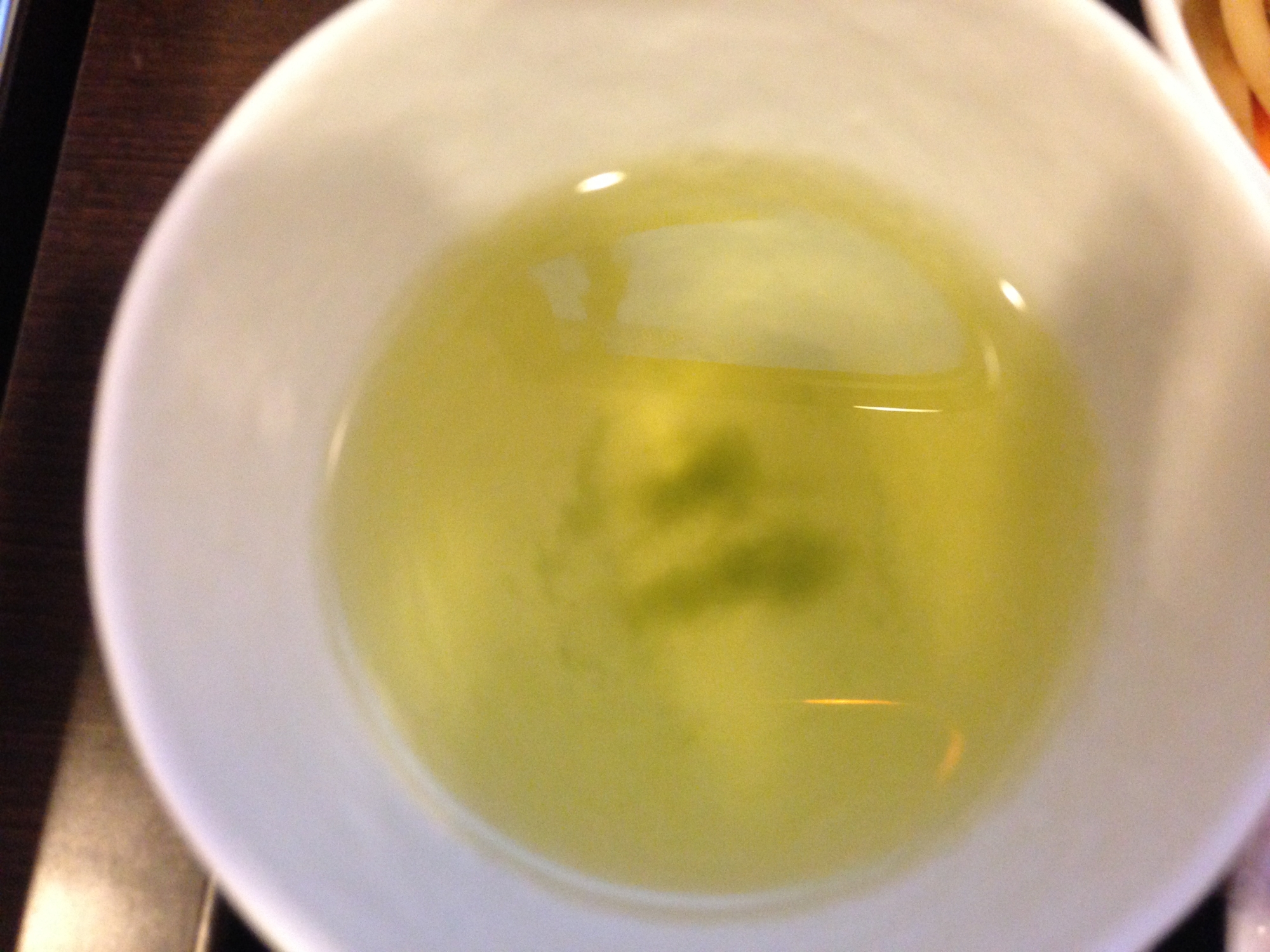 緑茶とジンとレモンと塩ドリンク