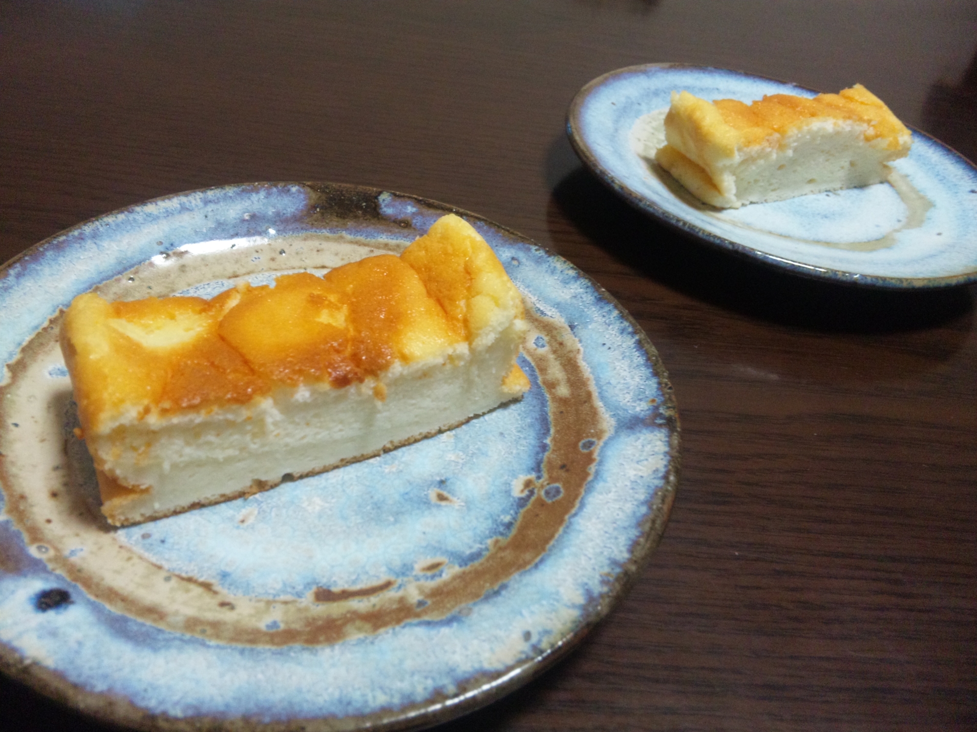 白いチーズケーキ