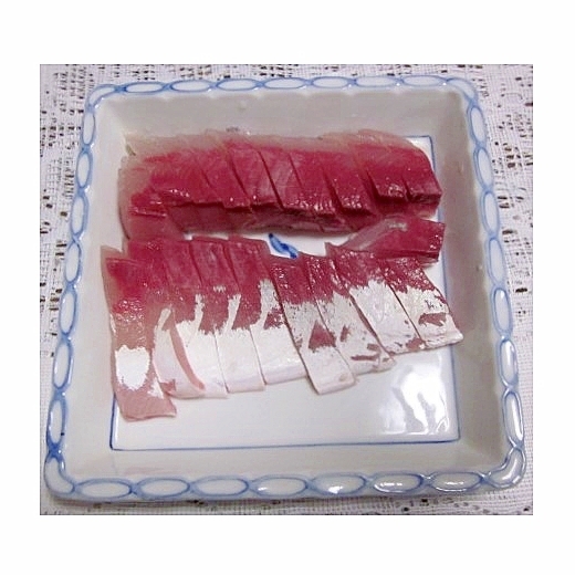 アジの昆布締め