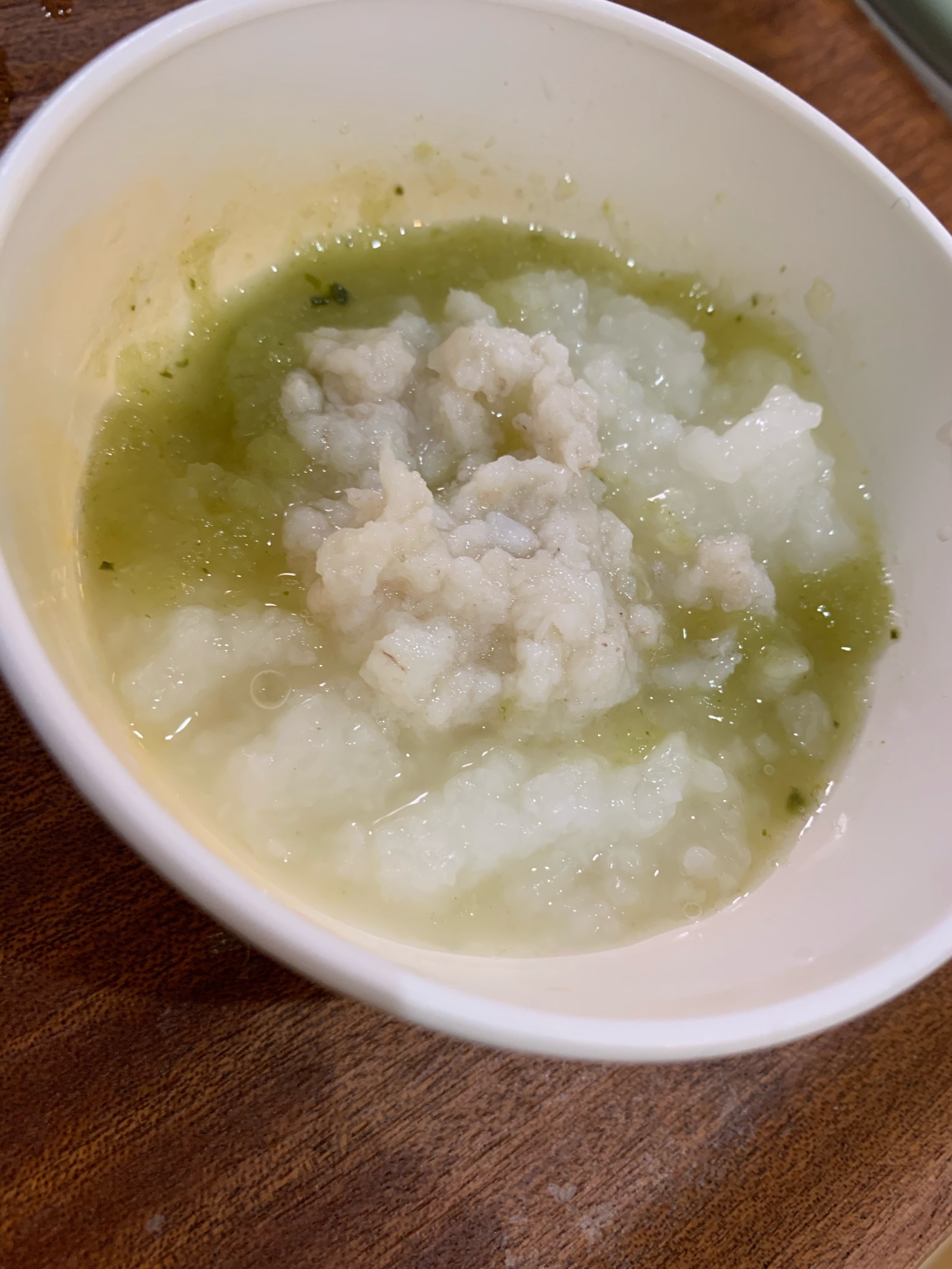 離乳食初期 白身魚もおいしく 鯛がゆ レシピ 作り方 By ゆひ7 楽天レシピ 離乳食初期 白身魚もおいしく 鯛がゆ レシピ 作り方 By ゆひ7 楽天レシピ