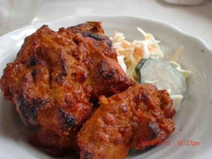 かんたん！インドの鶏肉料理