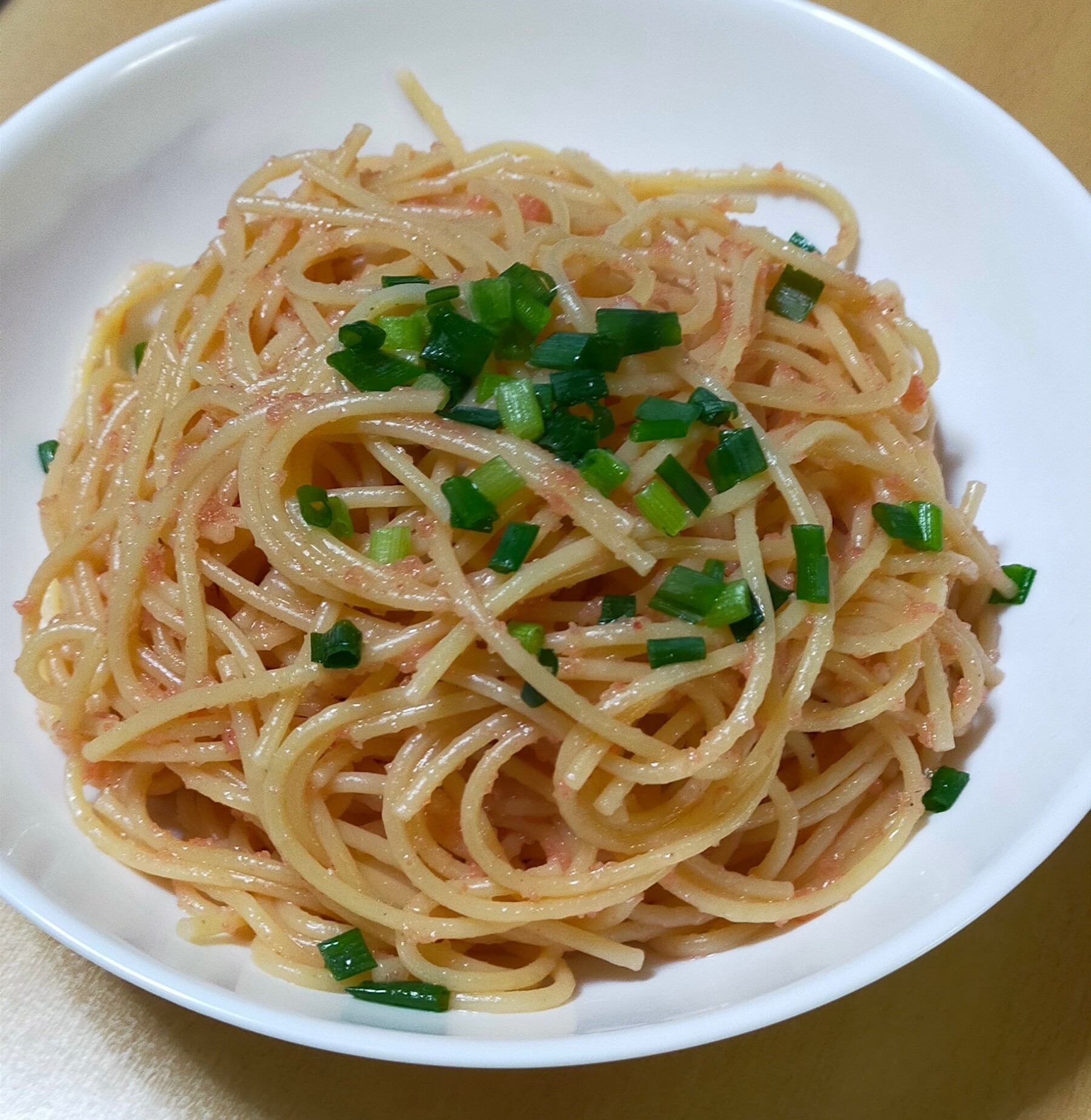 簡単に作れる！たらこパスタ