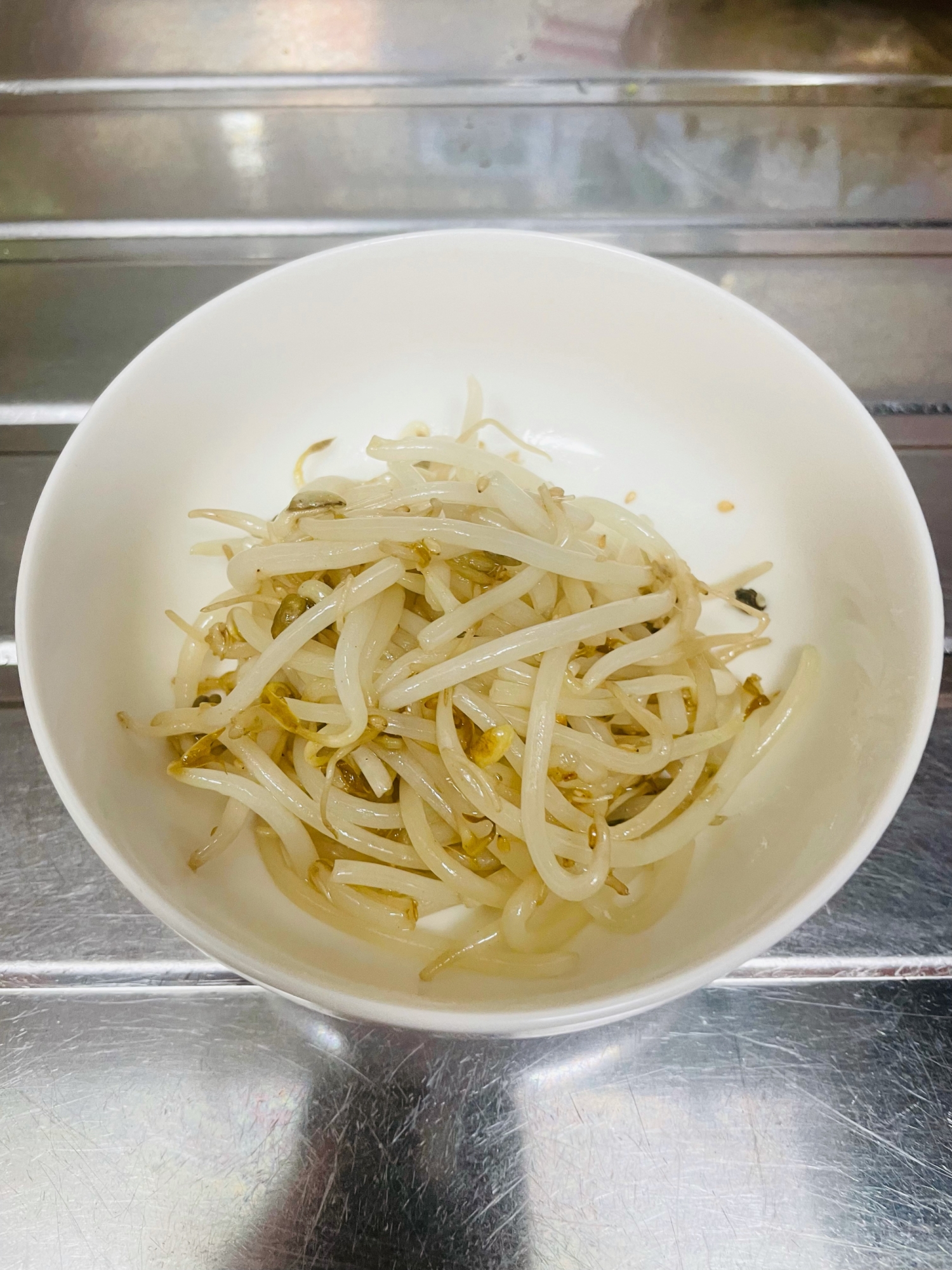 レンジで簡単 もやしナムル レシピ 作り方 By 古 彰 楽天レシピ