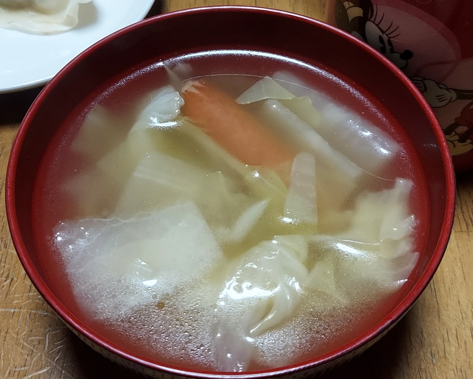 ポトフ風鍋　麺入り