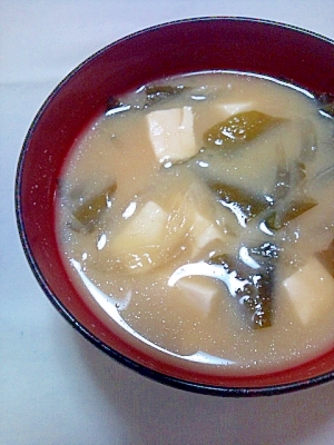 我が家のお味噌汁 コツは隠し味 レシピ 作り方 By Harukyo 楽天レシピ