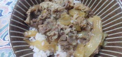 簡単牛丼レシピ