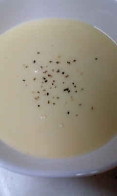 レンジで簡単！☆冷製コーンスープ