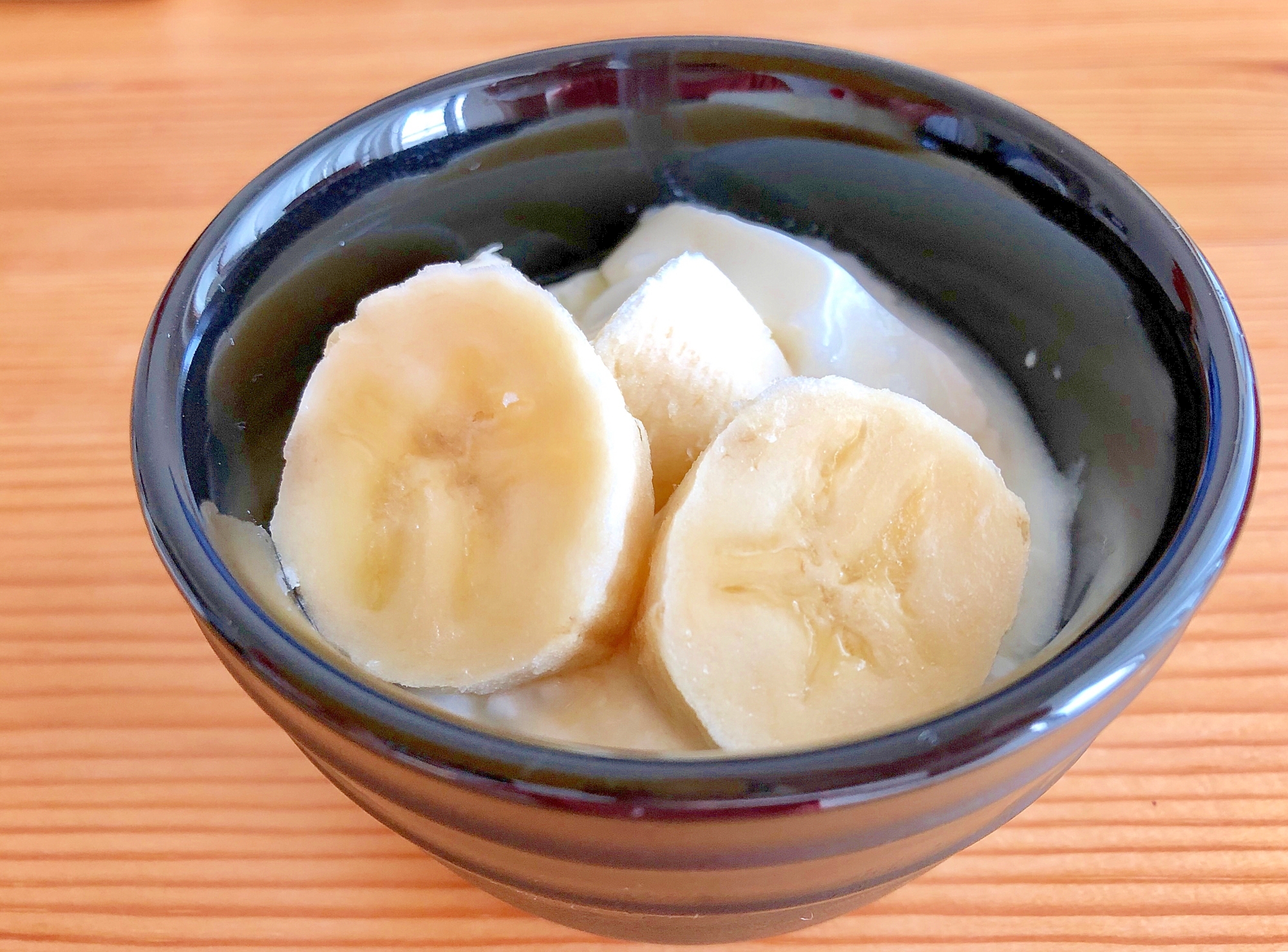 朝ご飯に☆蜂蜜バナナヨーグルト