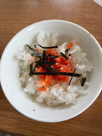 明太マヨご飯