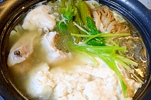 これであなたも鍋名人♪　博多風「水炊き」