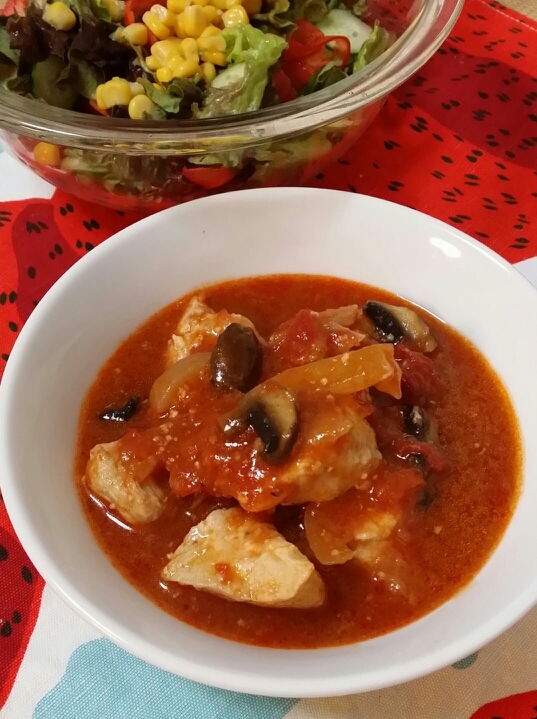 鶏肉とブラウンマッシュルームのトマト煮 圧力鍋 レシピ 作り方 By ぱんだパンだ 楽天レシピ 鶏肉とブラウンマッシュルームのトマト煮 圧力鍋 レシピ 作り方 By ぱんだパンだ 楽天レシピ