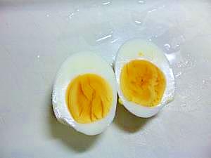 ゆで卵の作り方（やや半熟編）