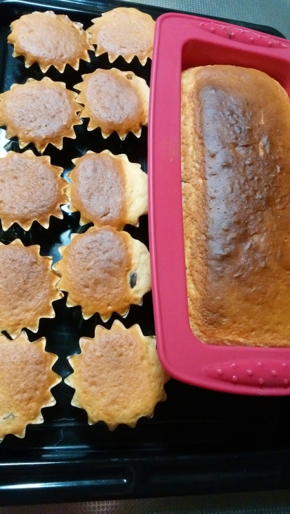 簡単しっとり♫栗のパウンドケーキ