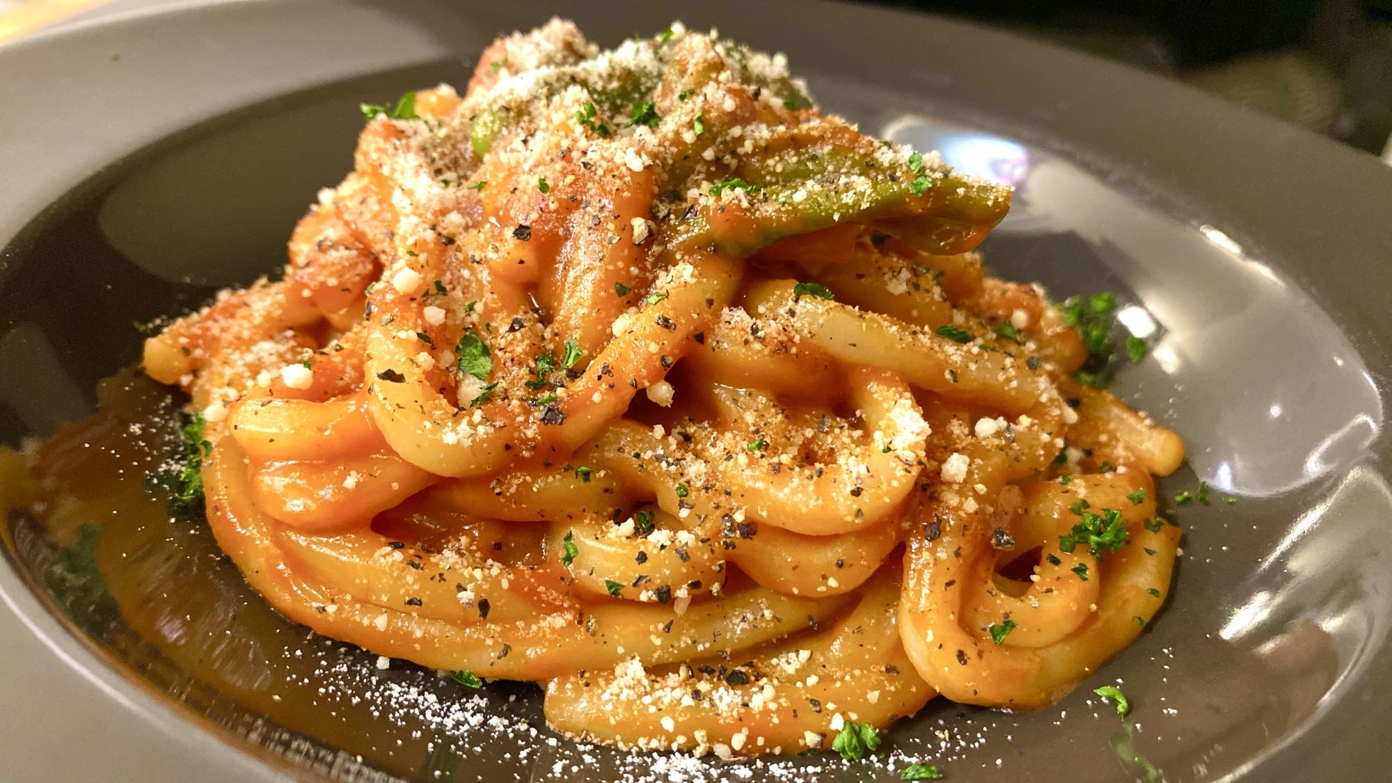 レンジで簡単！プロ直伝ナポリタンうどん レシピ・作り方 by KZ