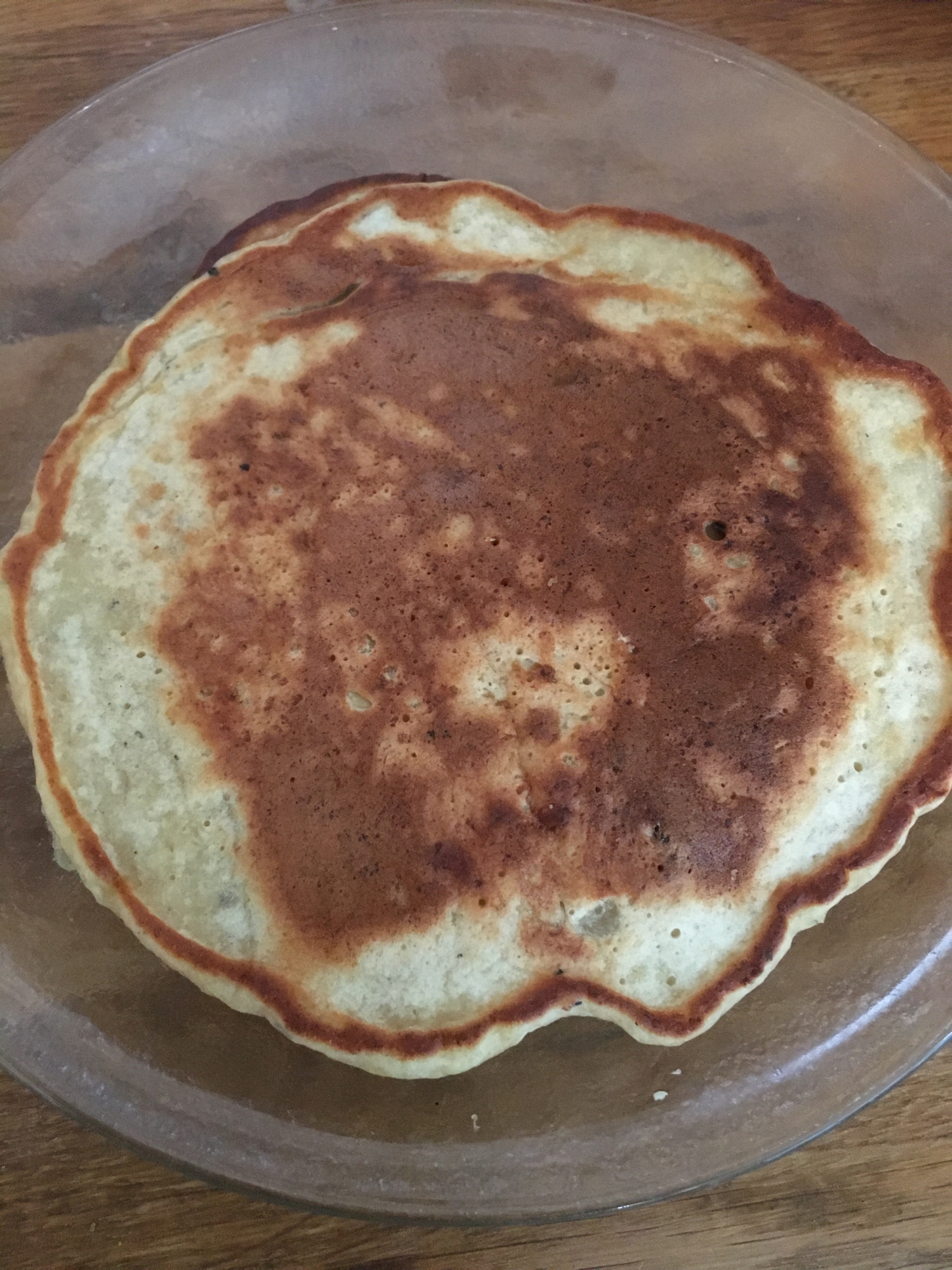 ヘルシー バナナと豆腐のホットケーキ レシピ 作り方 By みにまむ３８ 楽天レシピ