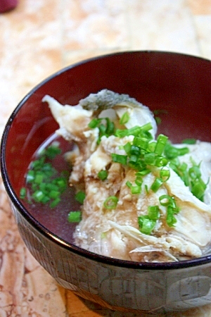 料亭の味!味噌・だしを使わないシンプルあら汁