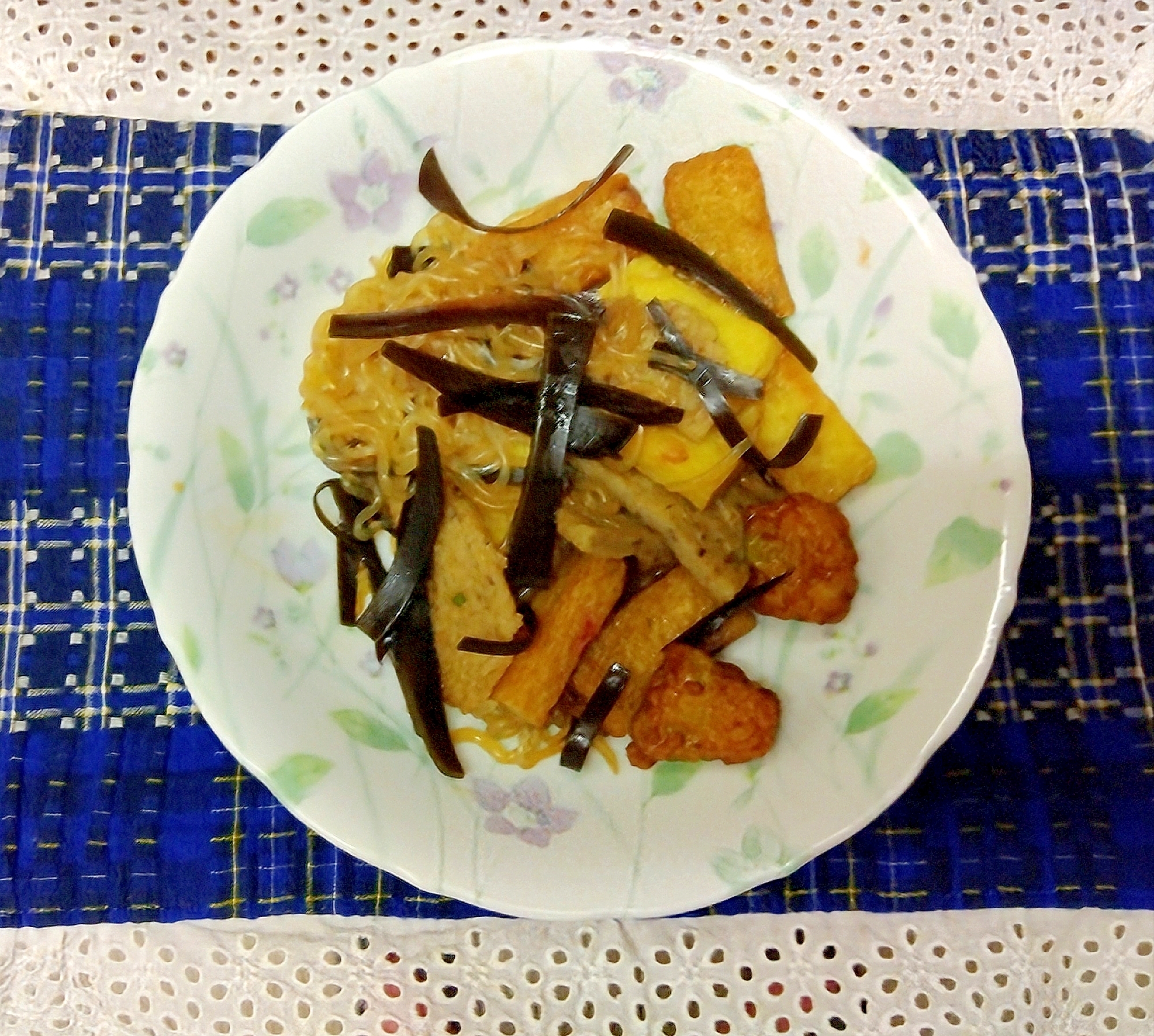 昆布天ぷら煮物