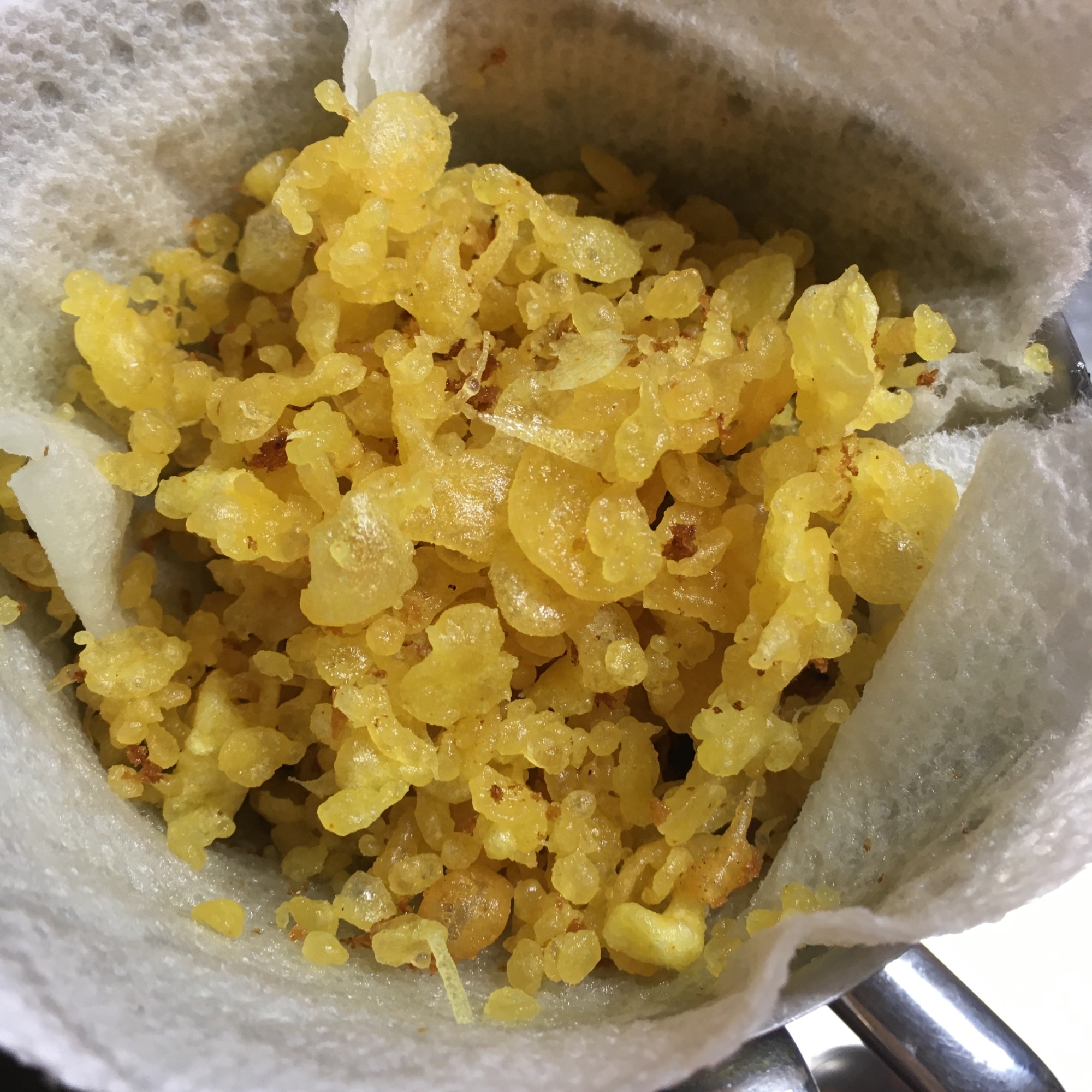 残りの天ぷら衣で《天かす》 レシピ・作り方 by 好き嫌い大王の料理番 - 楽天レシピ