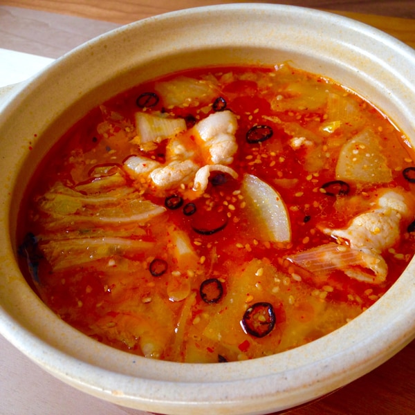 節約ランチ 残った豚汁で 激辛スープ レシピ 作り方 By うみ ひま 楽天レシピ 節約ランチ 残った豚汁で 激辛スープ レシピ 作り方 By うみ ひま 楽天レシピ