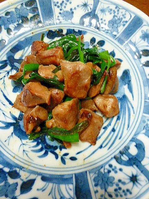 味覇ウェイパァーで簡単 砂肝とニラの炒め物 レシピ 作り方 By そらまめひよこ 楽天レシピ