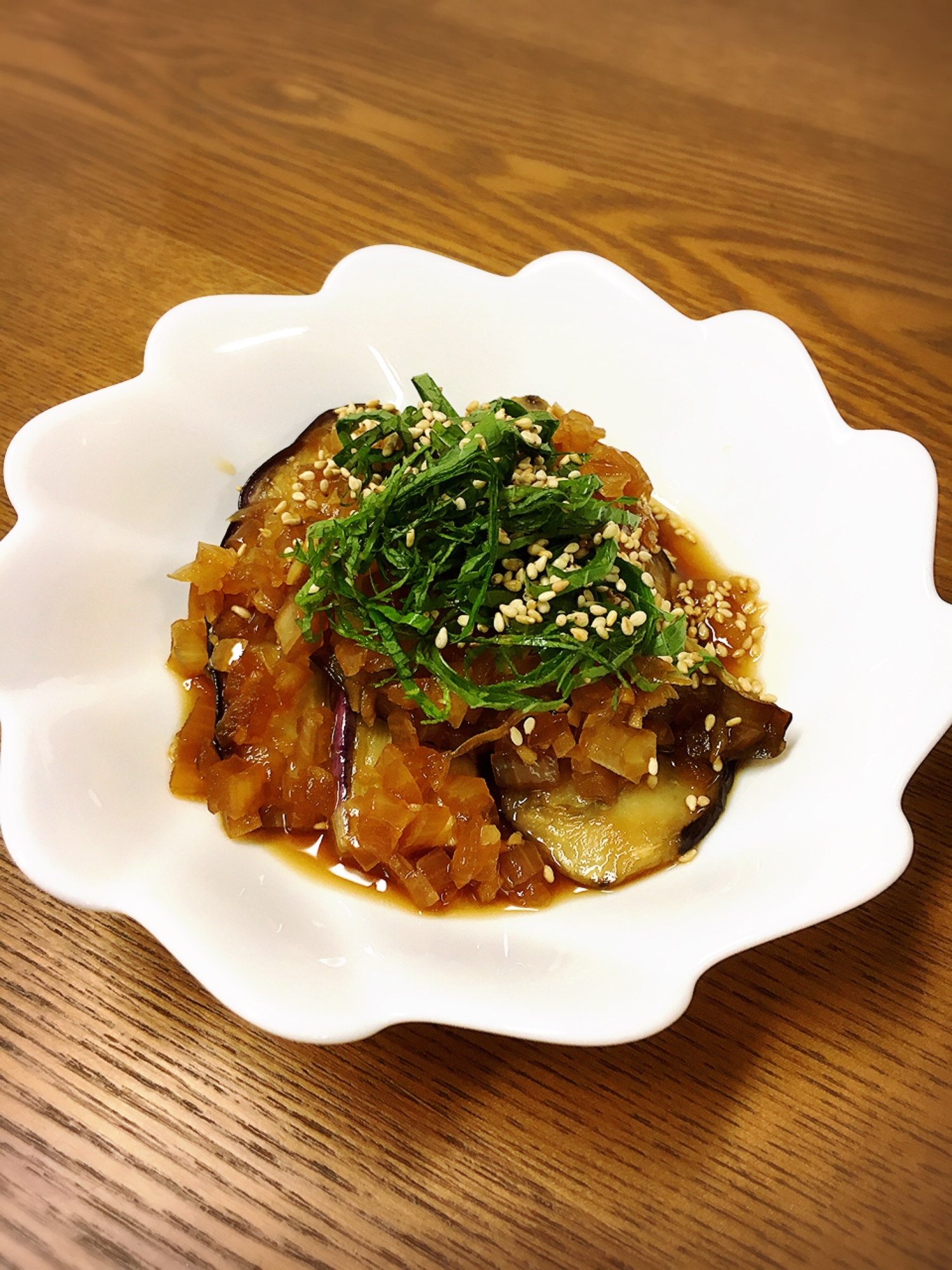 簡単＊激ウマ！茄子の焼き浸し〜甘酢醤油〜