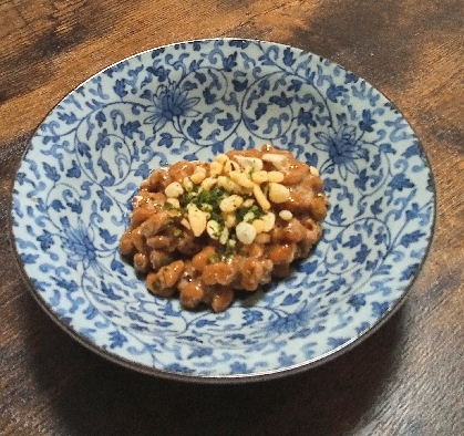 いつもありがとうございます♪
私も納豆食べるようにしてます。
天かす入れると美味しいですね(≧∇≦)
レシピありがとうございます(^^)v