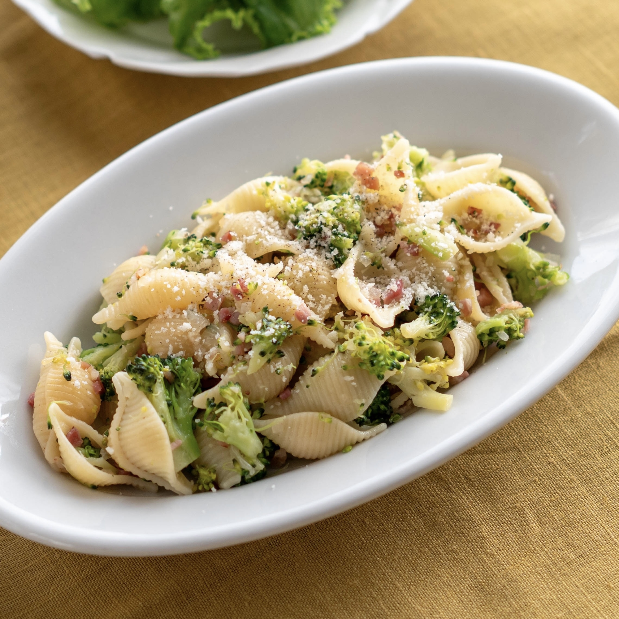 くたくたブロッコリーのショートパスタ【洋食・主食】