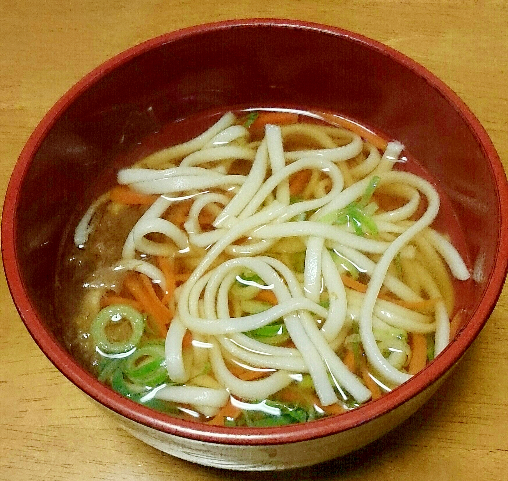 乾麺のうどん