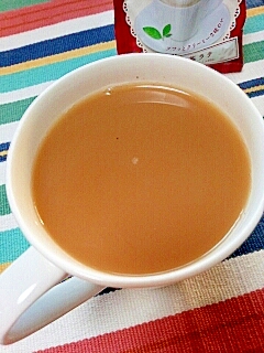 ホッと☆あずきときなこの紅茶ラテ♪
