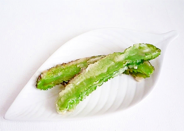 うりずん豆の天ぷら レシピ 作り方 By Liqueur 楽天レシピ うりずん豆の天ぷら レシピ 作り方 By Liqueur 楽天レシピ