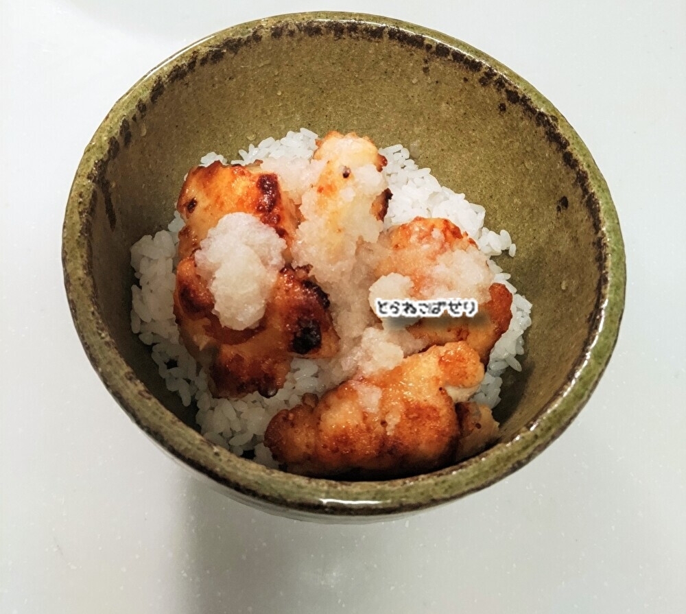 おろしから揚げ丼
