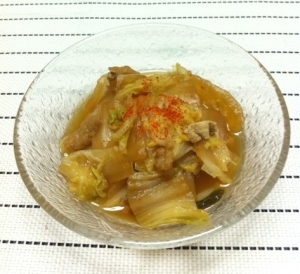 優しい味♪白菜の煮物（油揚げ入り）☆